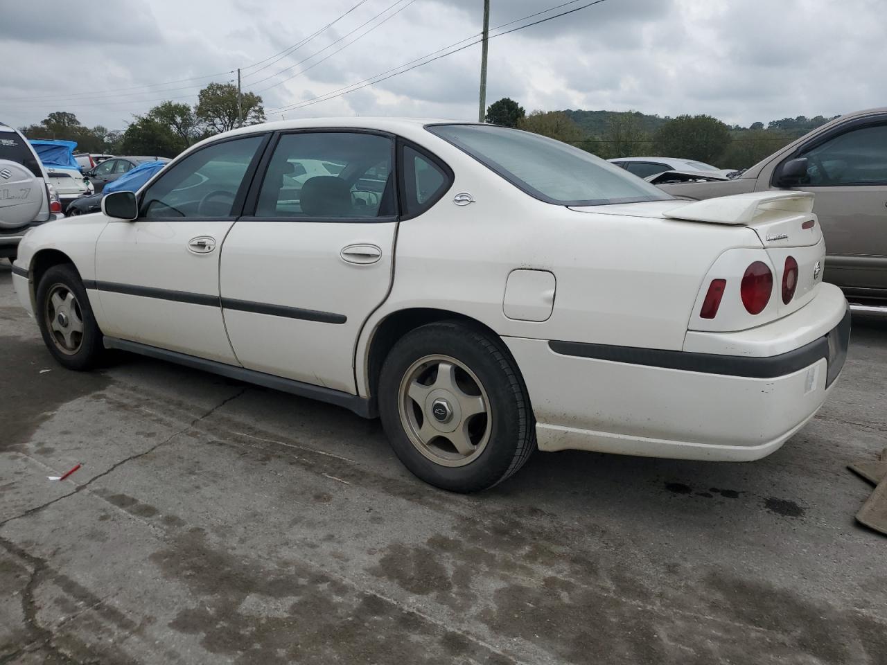 CHEVROLET IMPALA 2004 white sedan 4d gas 2G1WF52E949249156 photo #3