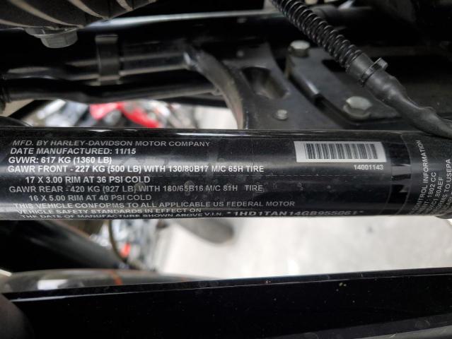 2016 HARLEY-DAVIDSON FLTRUSE CV 1HD1TAN14GB955061
