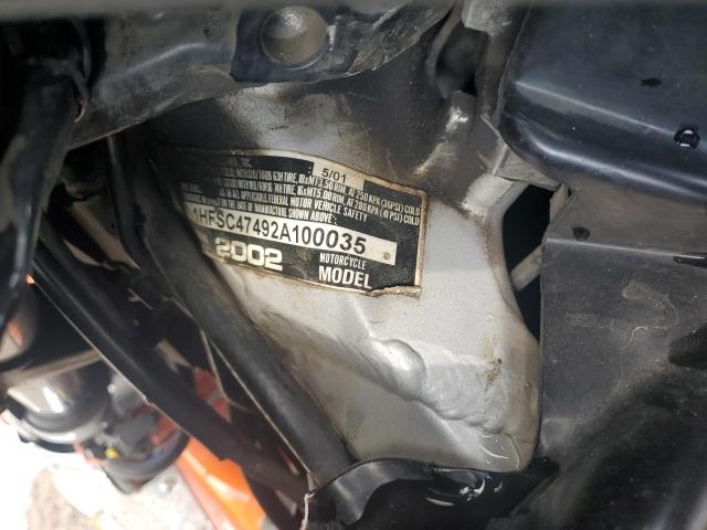 2002 HONDA GL1800 A 1HFSC47492A100035