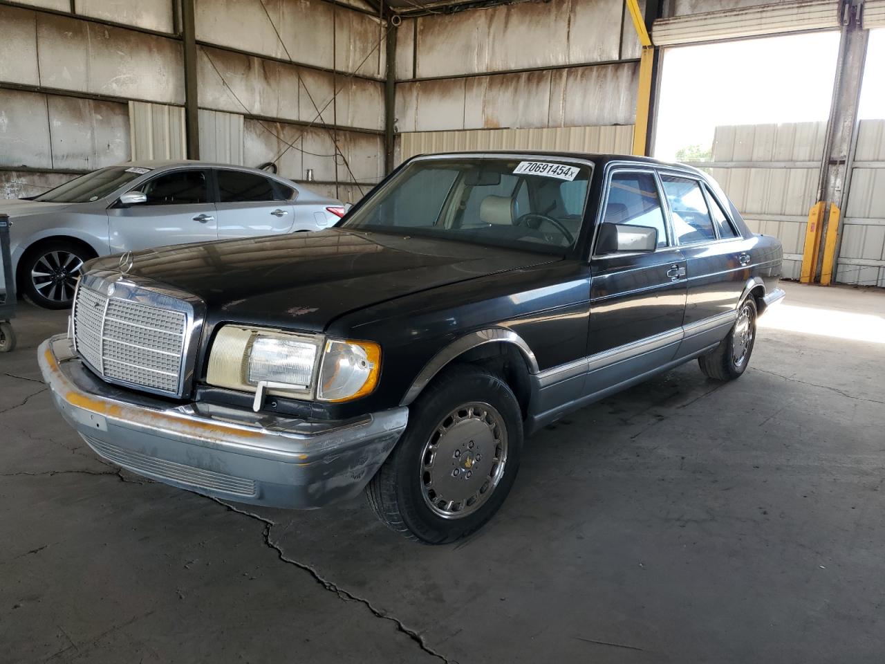 MERCEDES-BENZ 560 SEL 1986 black  gas WDBCA39D7GA259749 photo #1