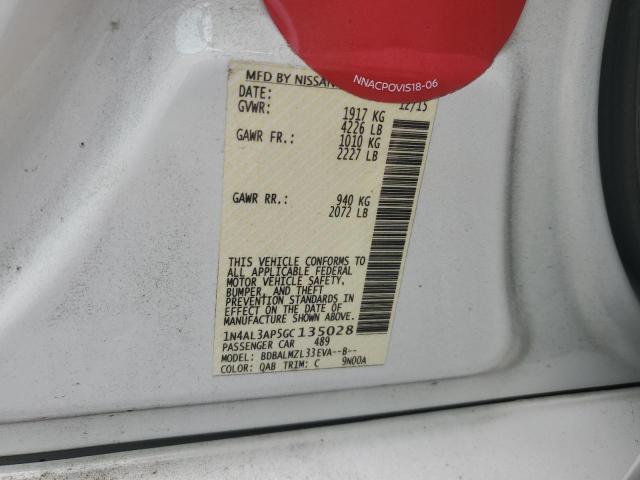 2016 NISSAN ALTIMA 2.5 - 1N4AL3AP5GC135028