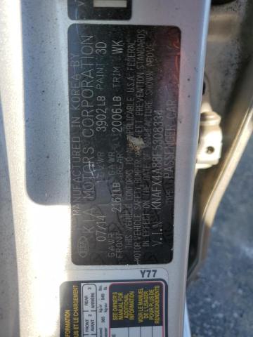 2015 KIA FORTE EX - KNAFX4A88F5308334