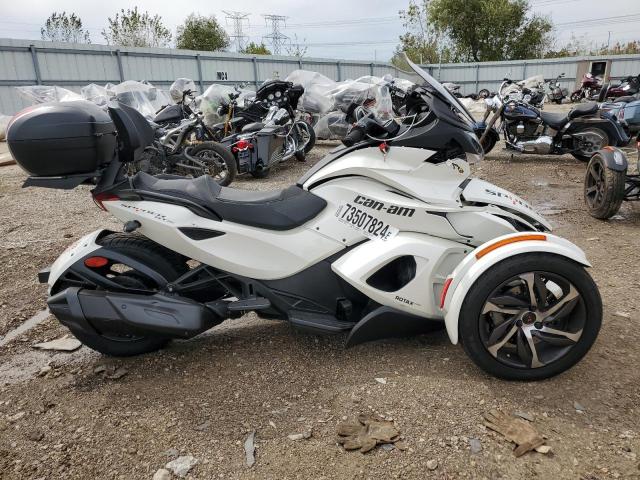 CAN-AM SPYDER ROA 2014 white racer gas 2BXNCBC13EV000110 photo #1