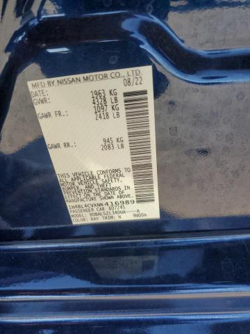 2022 NISSAN ALTIMA SR - 1N4BL4CVXNN416989