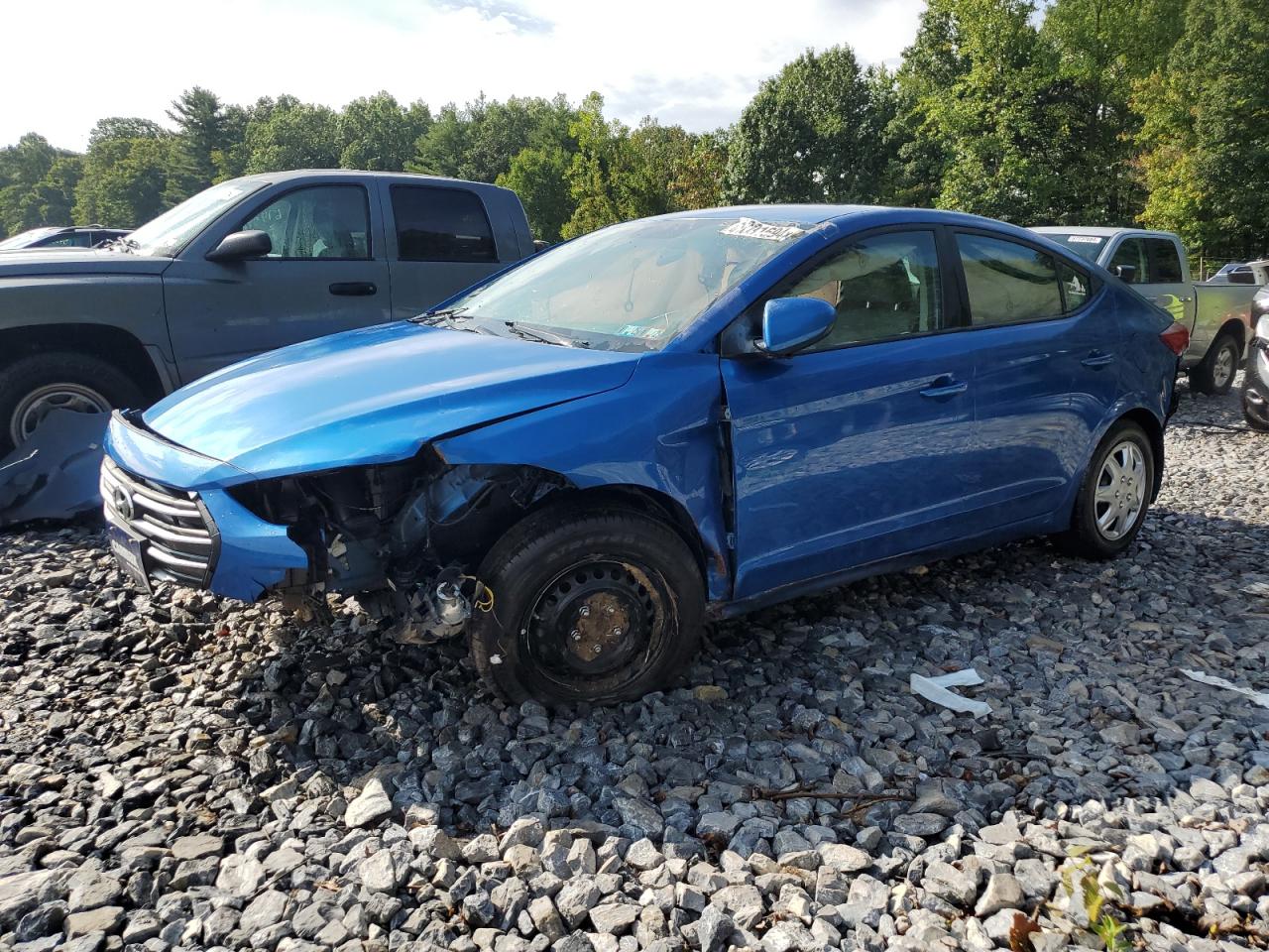 Lot #2986792210 2018 HYUNDAI ELANTRA SE