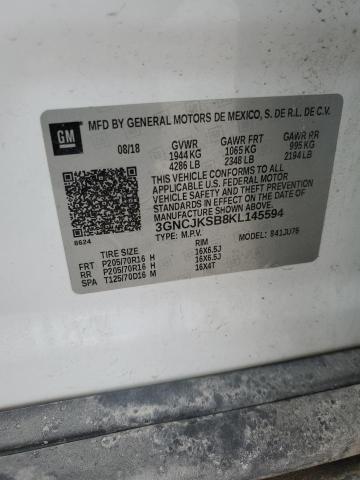2019 CHEVROLET TRAX LS - 3GNCJKSB8KL145594
