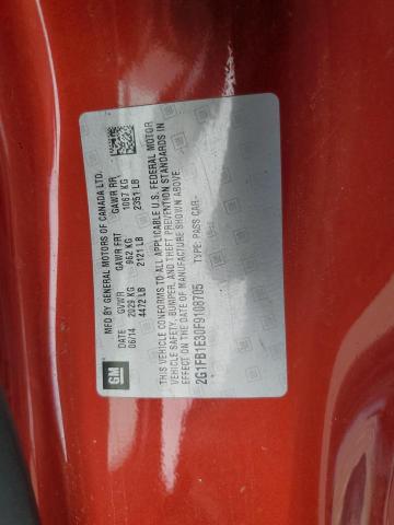 2015 CHEVROLET CAMARO LS - 2G1FB1E30F9108705
