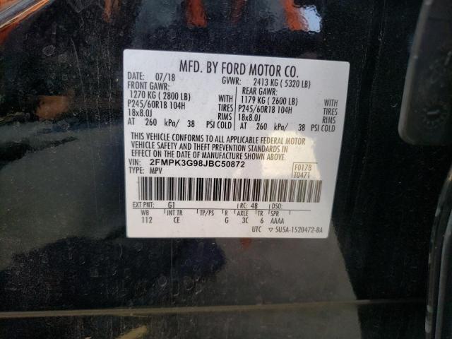 2018 FORD EDGE SE - 2FMPK3G98JBC50872