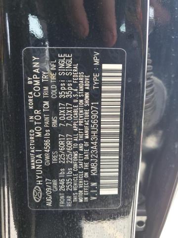 2017 HYUNDAI TUCSON SE - KM8J23A43HU569071