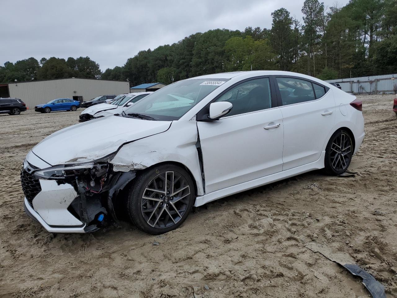 Lot #2907419191 2020 HYUNDAI ELANTRA SP