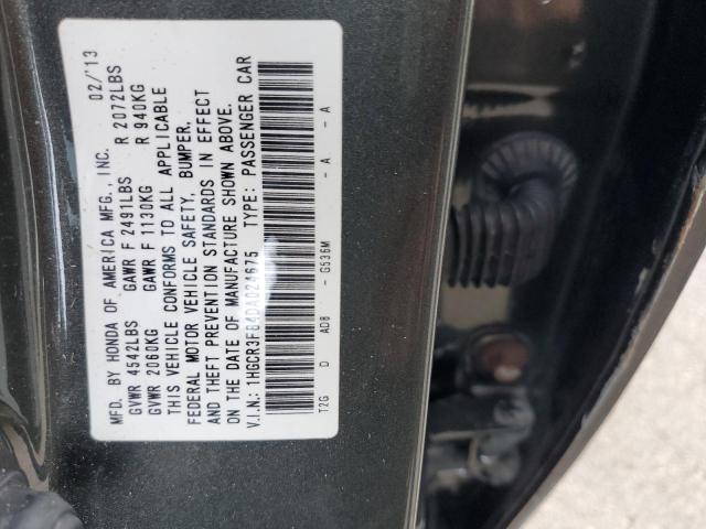 VIN 1HGCR3F84DA024675 2013 Honda Accord, Exl no.12