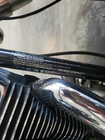 2012 HARLEY-DAVIDSON FLSTC HERI 1HD1BWV12CB046374