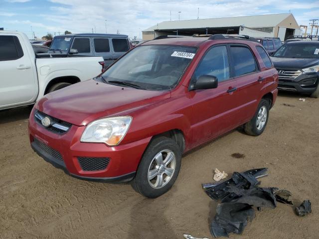 KIA SPORTAGE L 2010 red  gas KNDKG3A42A7712221 photo #1