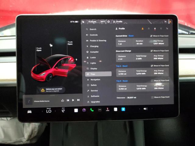 2023 TESLA MODEL 3 - 5YJ3E1EB8PF415478