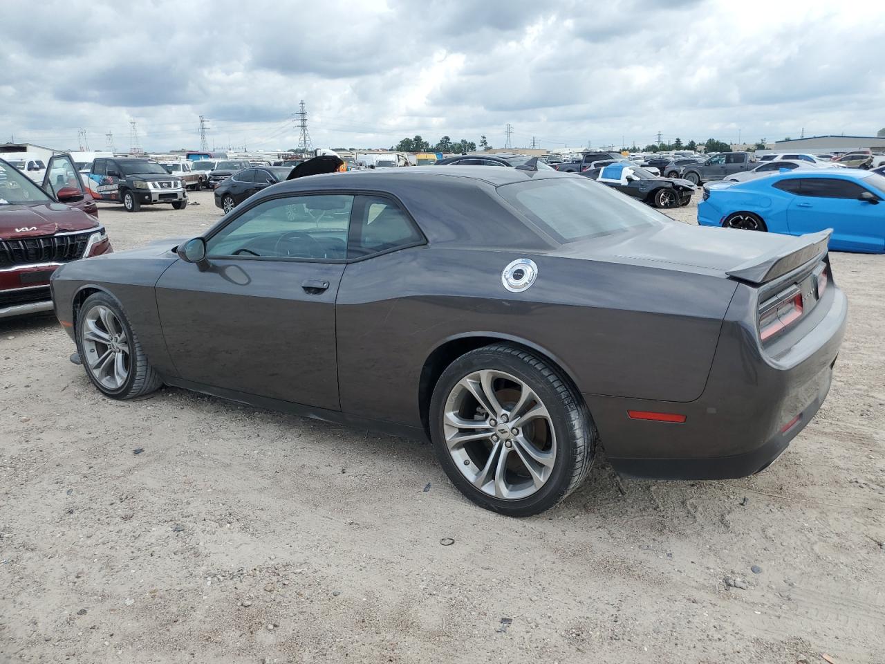 DODGE CHALLENGER 2022 gray  flexible fuel 2C3CDZJG7NH215044 photo #3