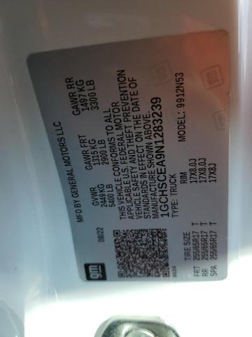 2022 CHEVROLET COLORADO L - 1GCHSCEA9N1283239