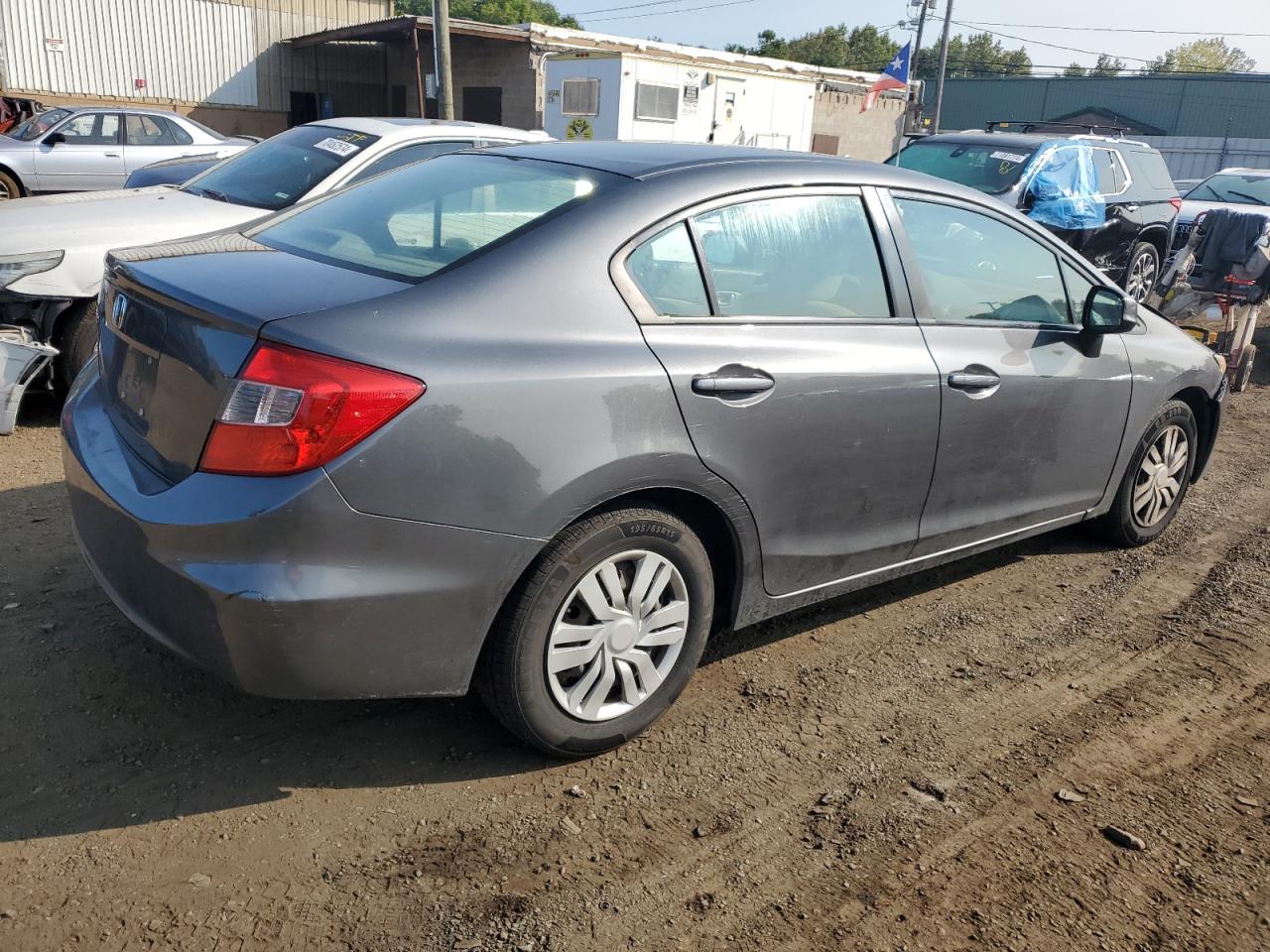 Lot #3030407468 2012 HONDA CIVIC LX