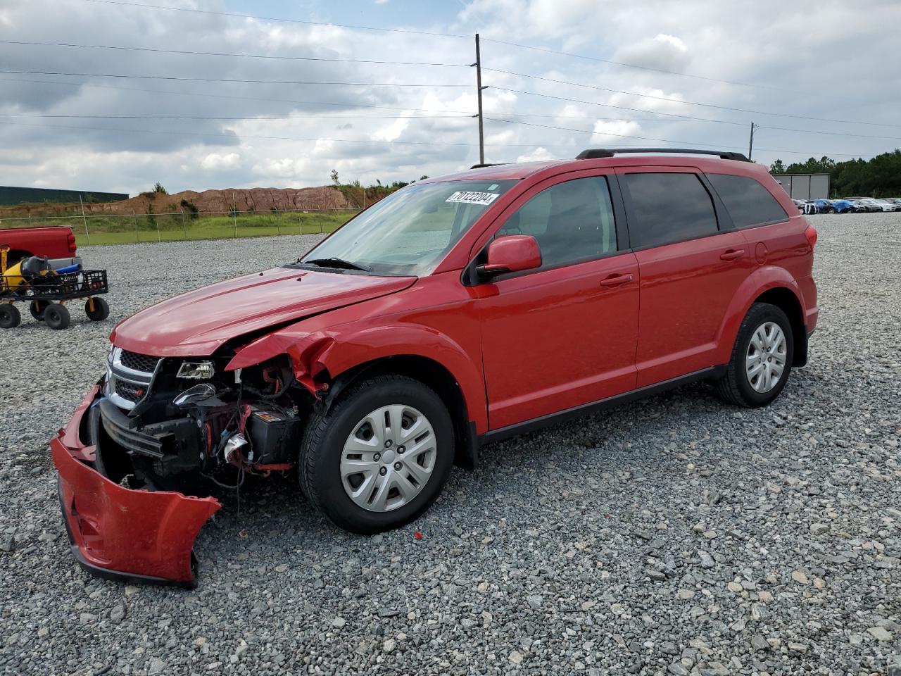 Lot #2928436818 2019 DODGE JOURNEY SE