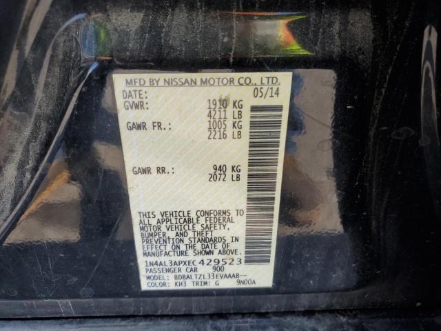 VIN 1N4AL3APXEC429523 2014 Nissan Altima, 2.5 no.13