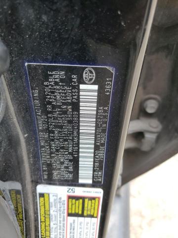 VIN 4T1G11AK9MU403809 2021 Toyota Camry, SE no.12