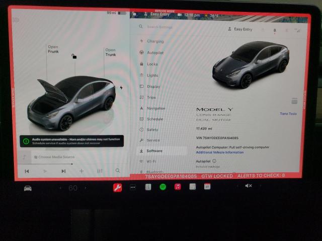 2023 TESLA MODEL Y - 7SAYGDEE0PA184085