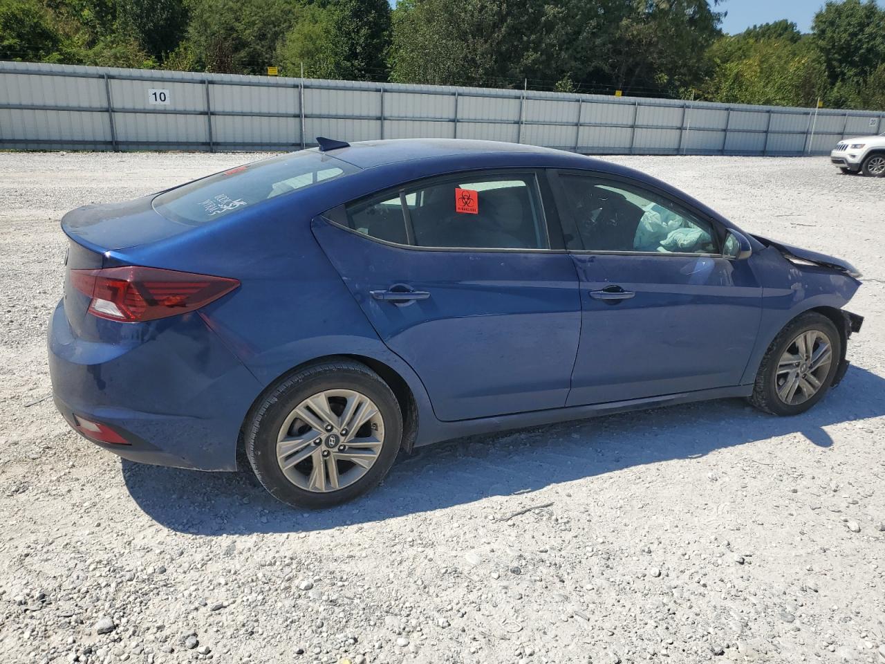 HYUNDAI ELANTRA SE 2020 blue  gas 5NPD84LF2LH508575 photo #4