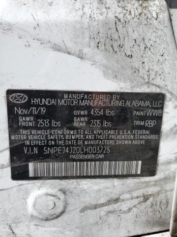 2020 HYUNDAI SONATA SEL - 5NPEJ4J20LH003725