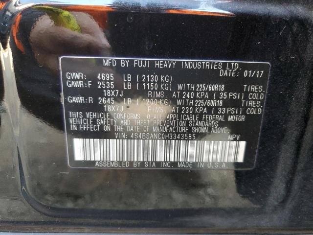 2017 SUBARU OUTBACK 2. - 4S4BSANC0H3343585