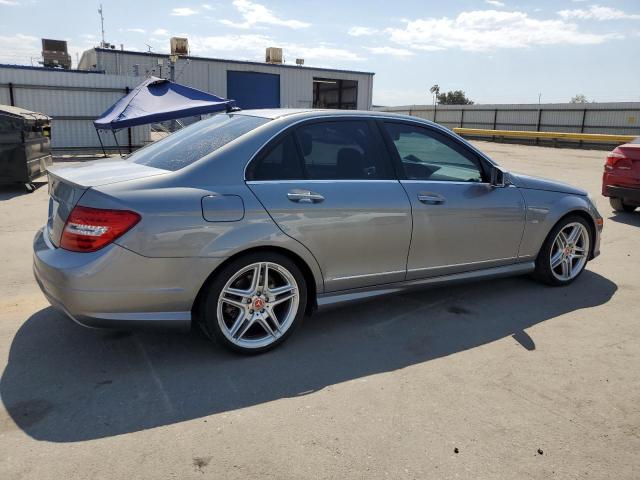 MERCEDES-BENZ C 250 2012 silver  gas WDDGF4HB8CA614650 photo #4