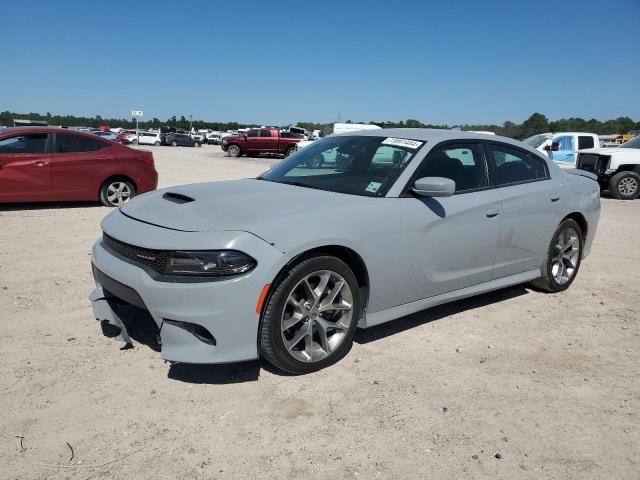 DODGE CHARGER GT 2022 gray  flexible fuel 2C3CDXHG4NH106096 photo #1