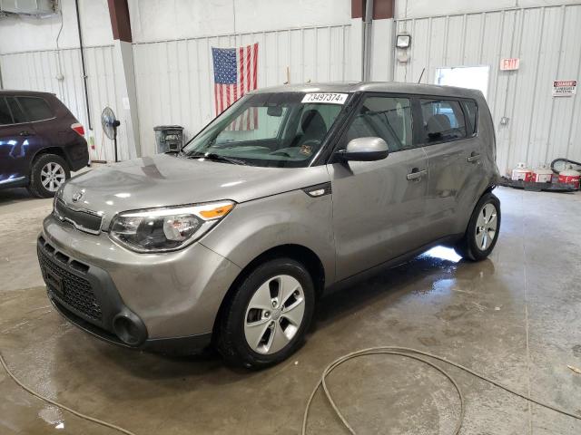 KIA SOUL 2014 gray  gas KNDJN2A23E7054697 photo #1