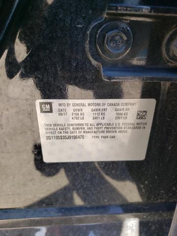 2018 CHEVROLET IMPALA LT - 2G1105S35J9106470