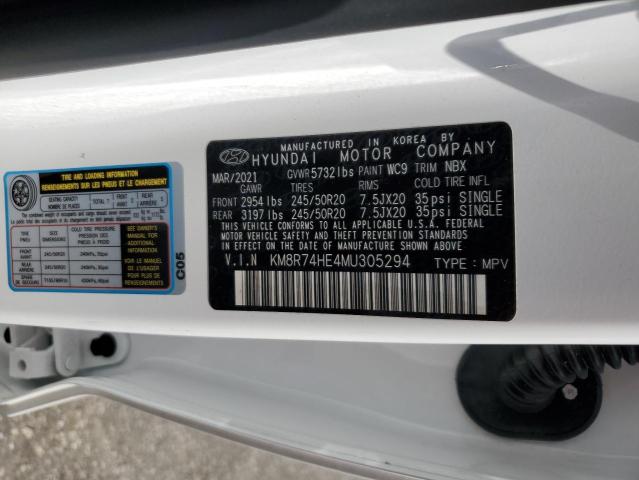 2021 HYUNDAI PALISADE C - KM8R74HE4MU305294