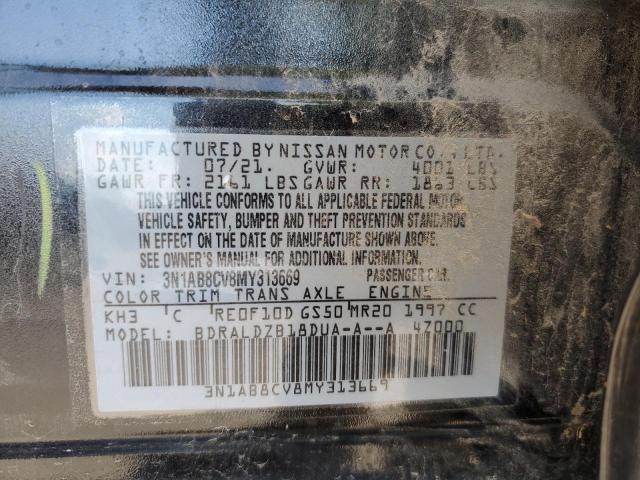 2021 NISSAN SENTRA SV - 3N1AB8CV8MY313669