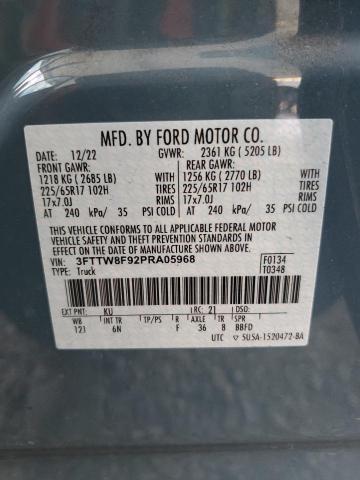 2023 FORD MAVERICK X - 3FTTW8F92PRA05968