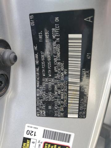 2015 TOYOTA SIENNA 4X4 - 5TDYK3DCXFS620122