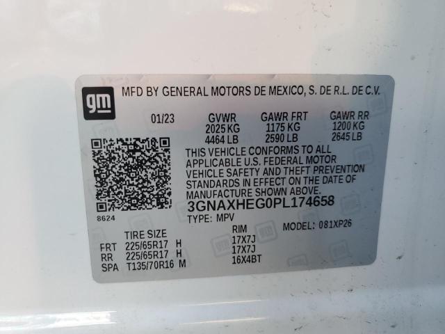 2023 CHEVROLET EQUINOX LS - 3GNAXHEG0PL174658