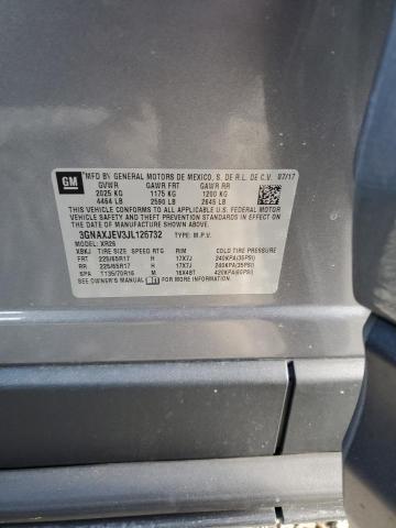 2018 CHEVROLET EQUINOX LT - 3GNAXJEV3JL126732