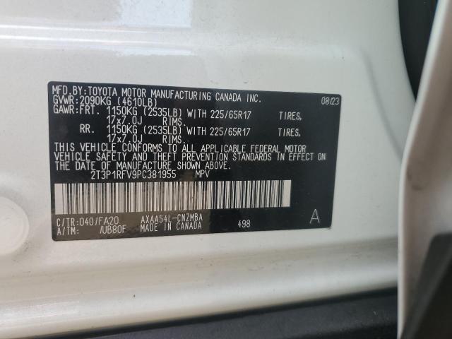 2023 TOYOTA RAV4 XLE - 2T3P1RFV9PC381955