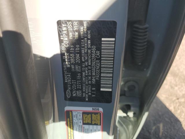 2022 HYUNDAI ELANTRA SE - KMHLM4AG3NU286460