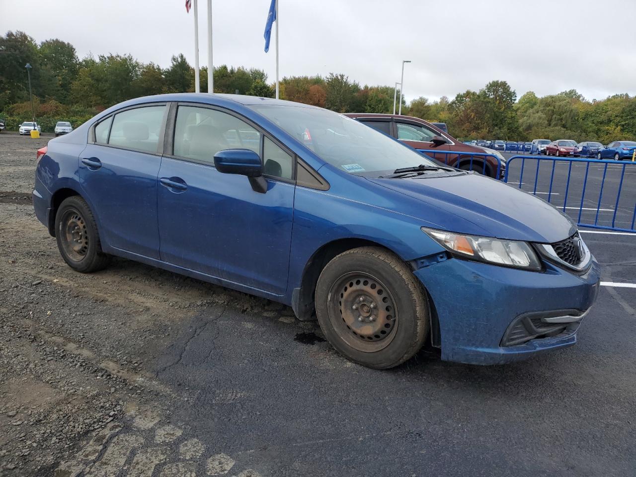 Lot #2869249155 2015 HONDA CIVIC LX