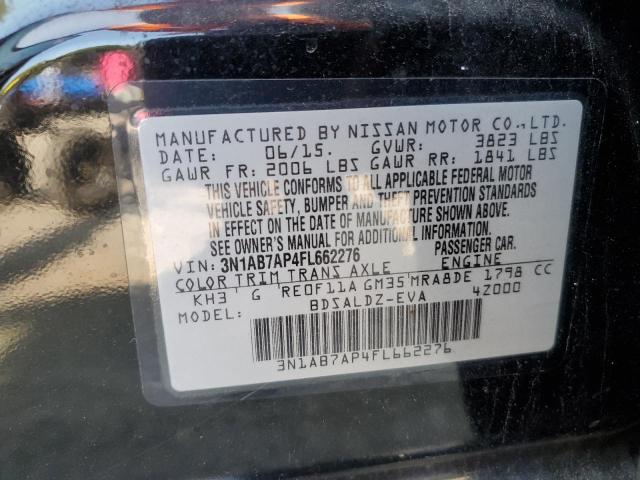 2015 NISSAN SENTRA S - 3N1AB7AP4FL662276