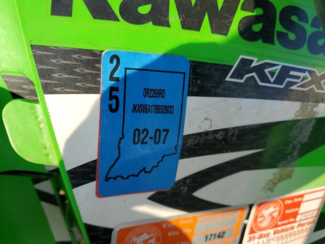 2008 KAWASAKI KSV700 A - JKASV6A178B520033