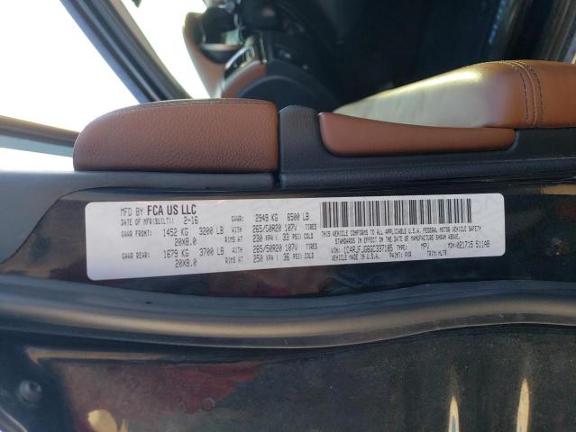 2016 JEEP GRAND CHER - 1C4RJFJG6GC337185