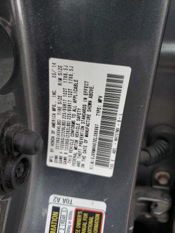 VIN 5J6RM4H53EL086987 2014 Honda CR-V, EX no.13