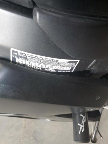2004 HONDA CBR1000 RR JH2SC57054M000813