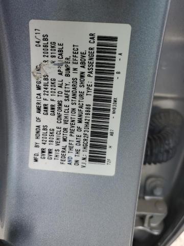 2017 HONDA ACCORD LX - 1HGCR2F30HA219886