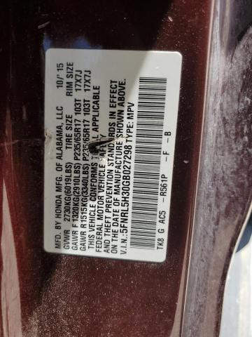 2016 HONDA ODYSSEY SE - 5FNRL5H30GB027298