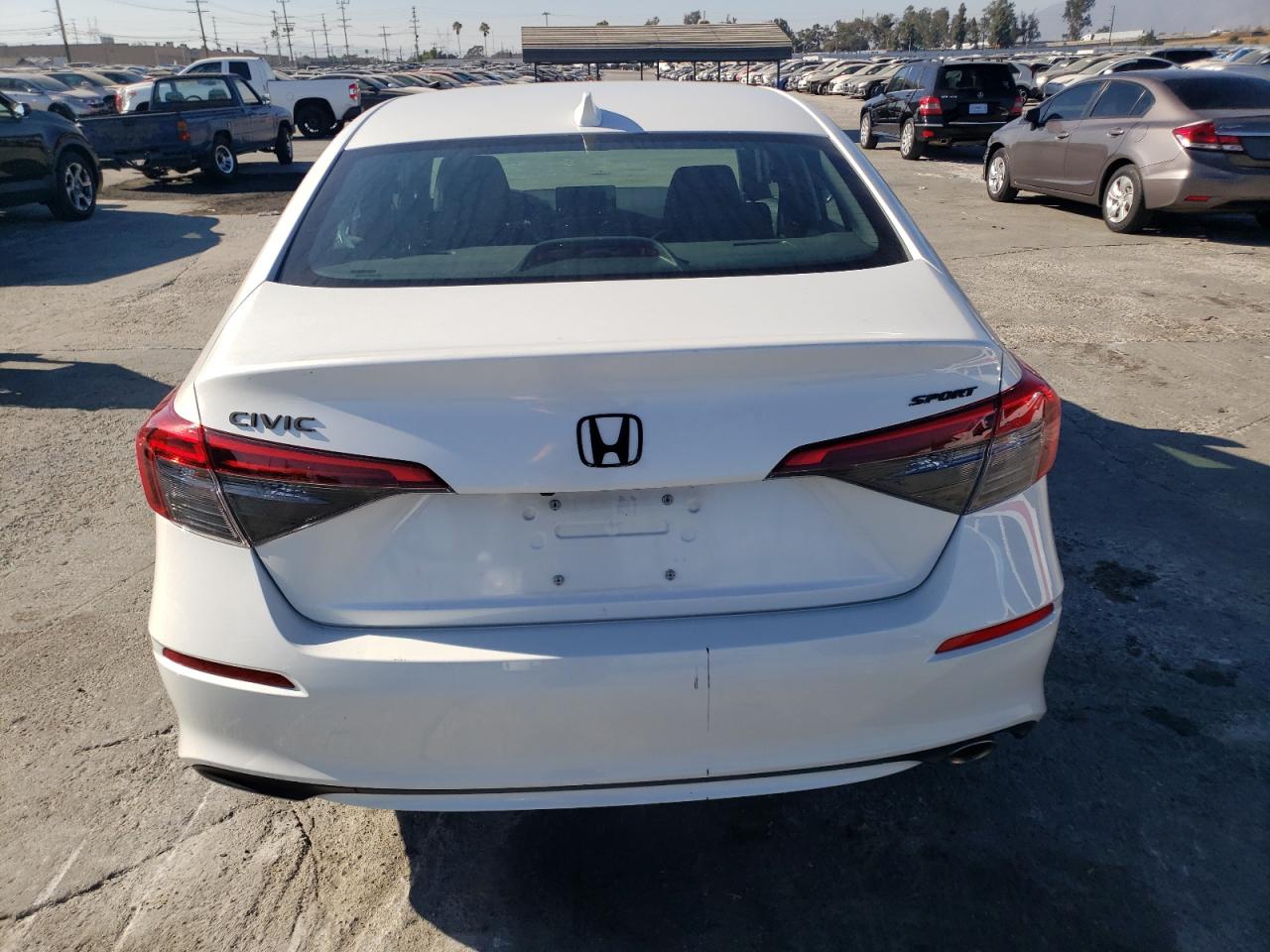 Lot #2989473582 2022 HONDA CIVIC SPOR