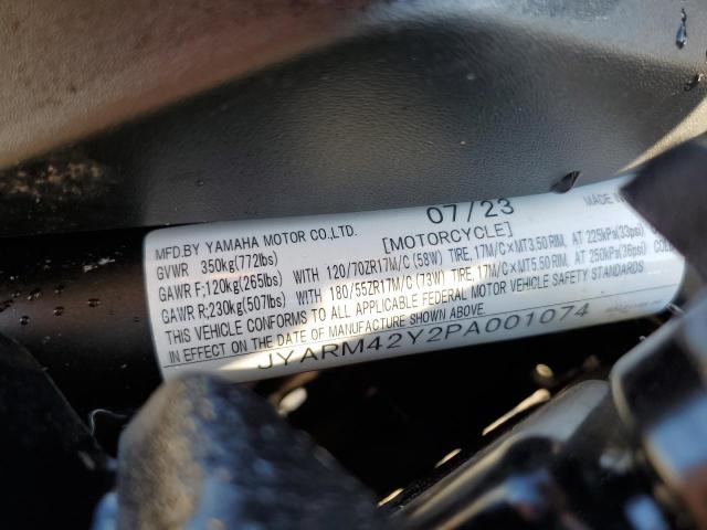 2023 YAMAHA MTM690 JYARM42Y2PA001074